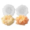 Multipurpose 3D Ranunculus Flower Silicone Molds Food Safe Silicone for Making Candle Soap Chocolate Cake Baking Resin Art