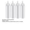 4Pcs Kitchen Plastic Seasoning Dispensing Bottles with Lid Multifunctional Pigment Squeeze Bottle 250ml BPA Free Condiment Squeeze