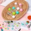 Mini Candy Color Plastic Soaking Box Bottle Tube Travel Glasses Holder Contact Lens Case