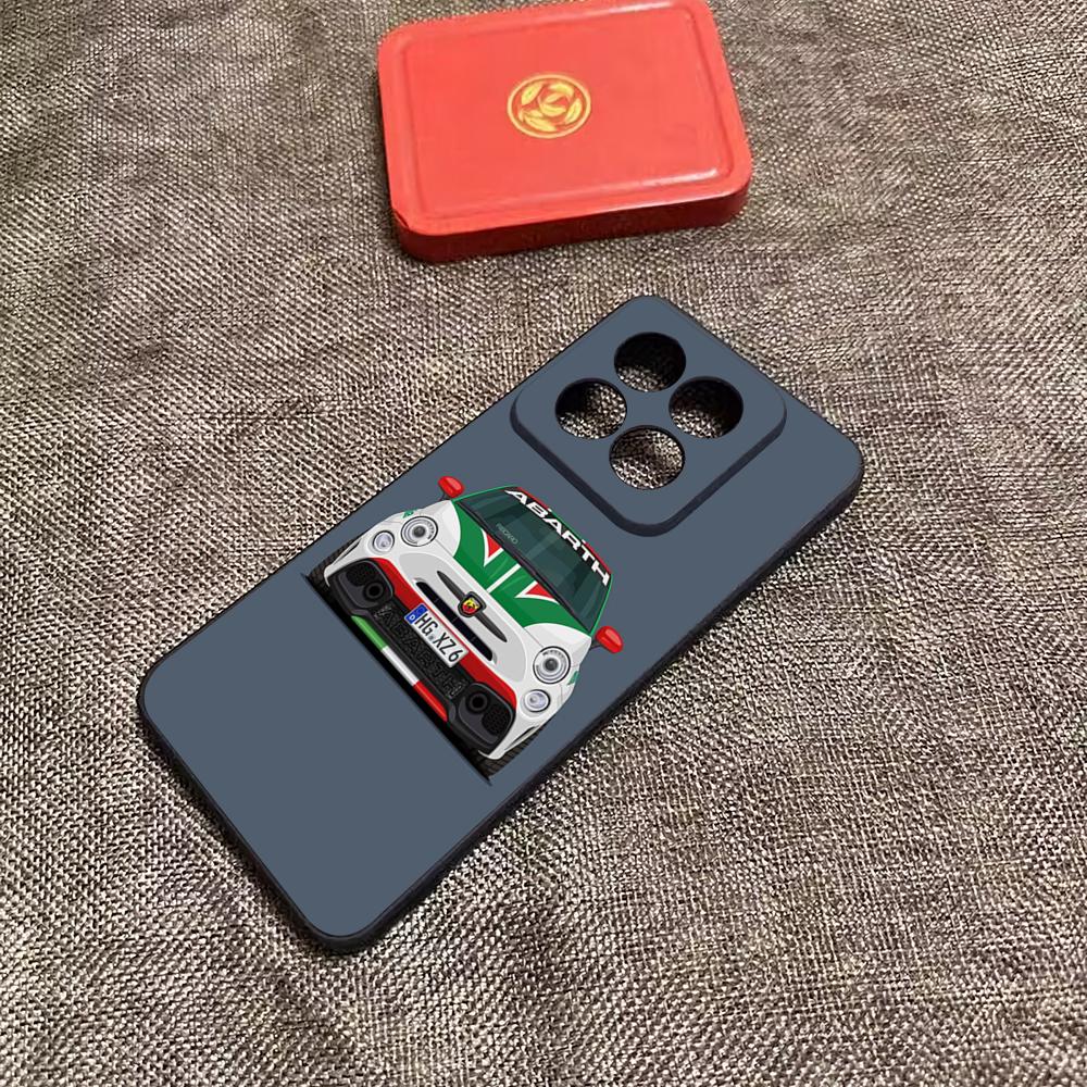 A-abarth Чехол для телефона автомобиля Силиконовый чехол для Xiaomi POCO X5 X5PRO 5G Мягкие чехлы Poco X5 Pro 5G