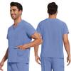 Men Beauty Salon Operating Room Doctor's Work Uniform Surgical Gown Quick-drying Comfortable Elastic Hand-washing Suit