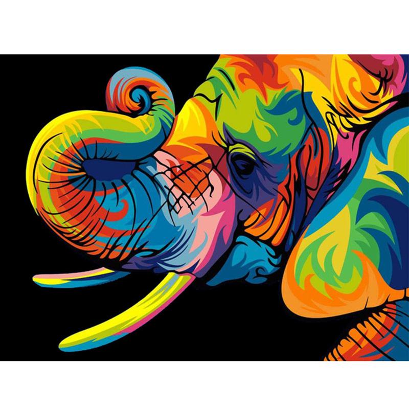 Картина маслом DIY 5D алмазная живопись полный круглый набор для вышивки крестом из смолы мультфильм животных Алмазная вышивка мозаика подарок ручной работы