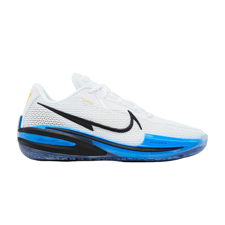 Nike Кроссовки унисекс Air Zoom GT Cut Фото-синий Белый Лазерно-оранжевый CZ0175-103