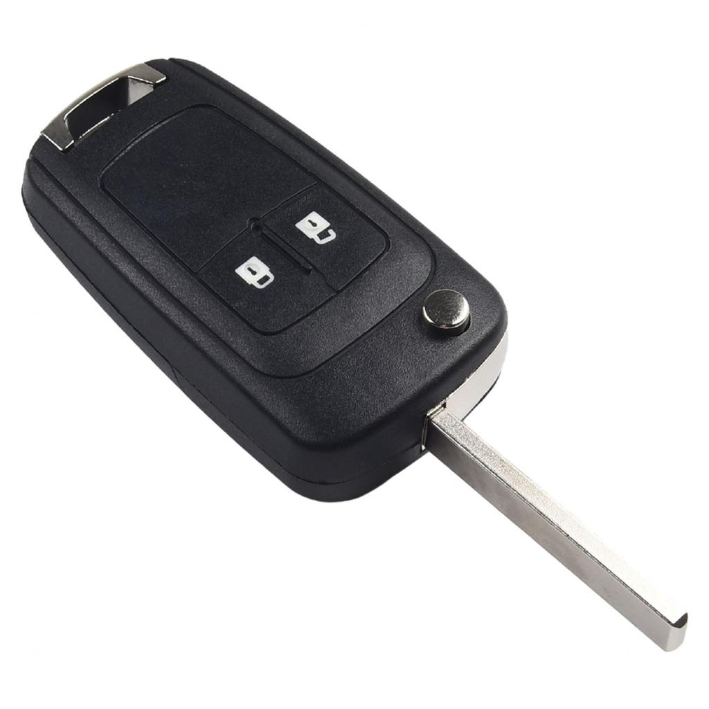 1PC Корпус ключа ABS Черный автомобильный ключ Корпус сменный складной ключ