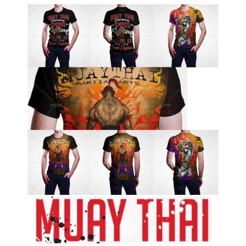Футболка для тайского бокса Tiger Muay Thai с 3D-принтом, унисекс, женская, мужская, для тайского бокса, спорта, зала, детская, уличная одежда, повседневная, хип-хоп, с короткими рукавами, быстросохнущая, с круглым вырезом