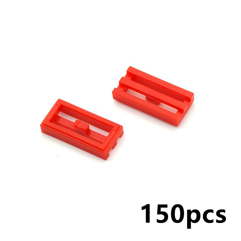 150 шт. Решетка радиатора 1x2 DIY Enlighten Block Совместимый с 30244 Собираемые части Переключатель Защелка MOC Кирпичики