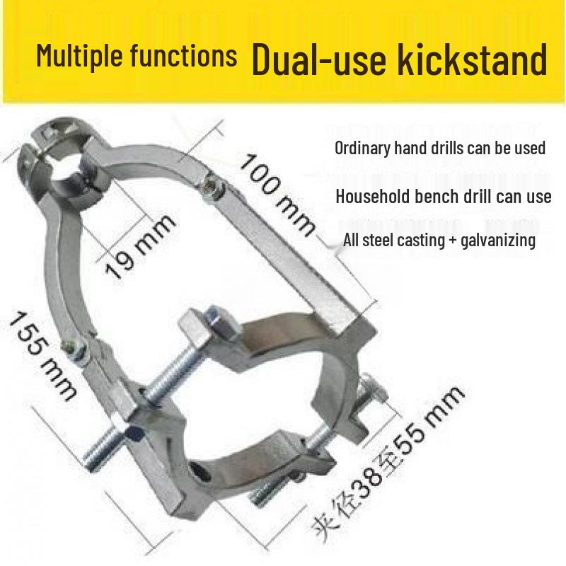 Электрический кронштейн для преобразования сверлильного станка для долбежных пазов и шипов для сверления квадратных отверстий в деревообработке