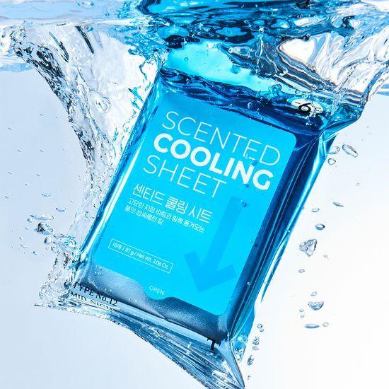 TYPE No. Охлаждающие листы с ароматом 15 листов (нет. 12 / Нет. 91)