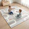 Folding Mat 150X180X1Cm - Numbers/Road