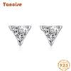 Танциз стерлингового серебра 925 пробы циркон серьги серьги-капли для женщин подарки на свадьбу