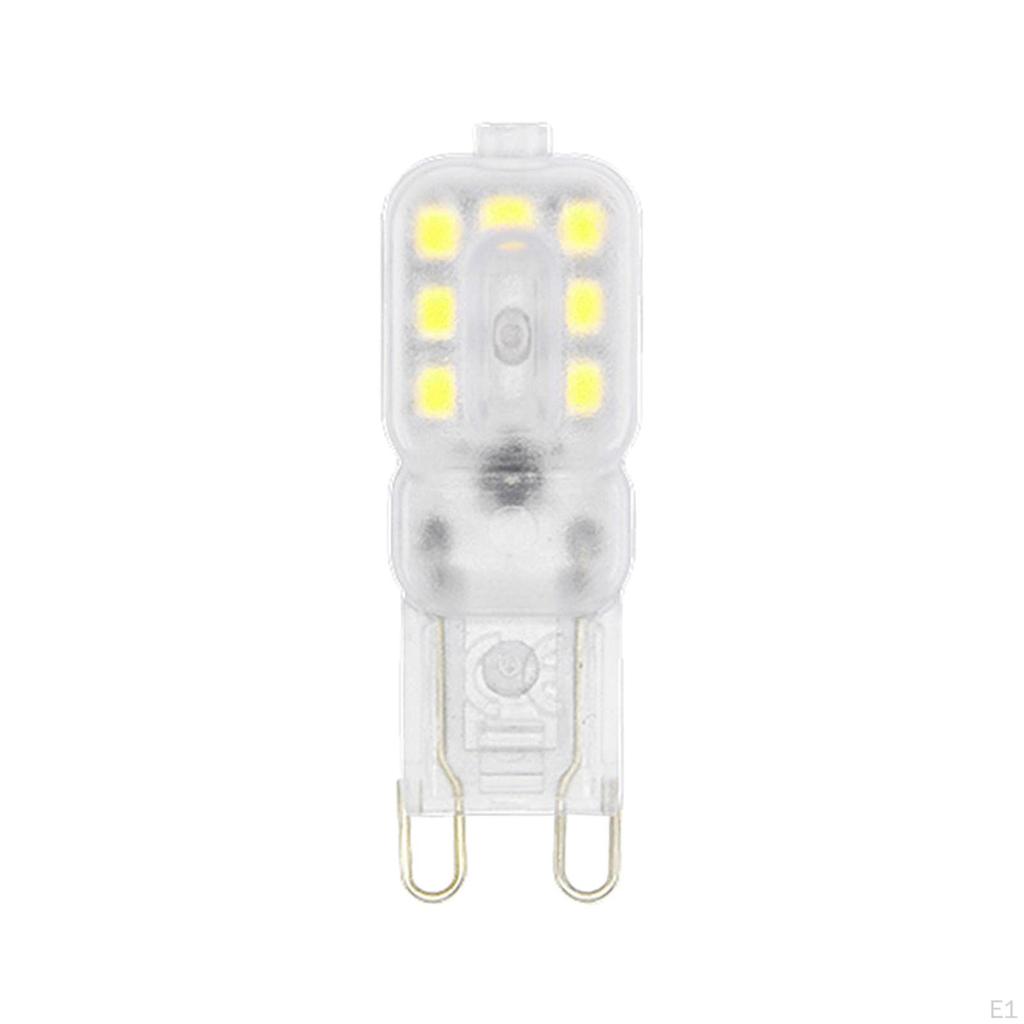 10 Pieces Corn Light Bulb G9 LED Warm White Bi Pin 220V Lamp for Wall