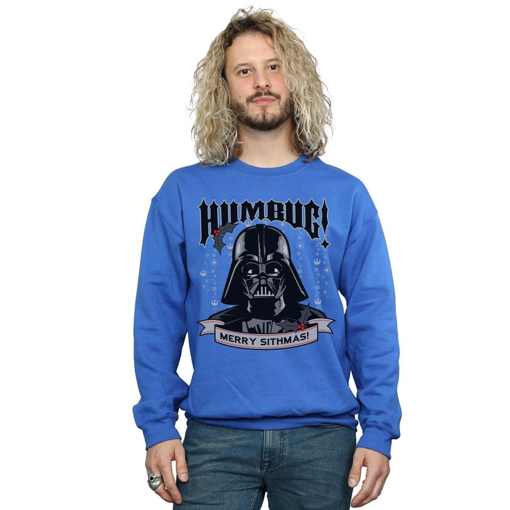 Star Wars Mens Darth Vader Humbug Sweatshirt