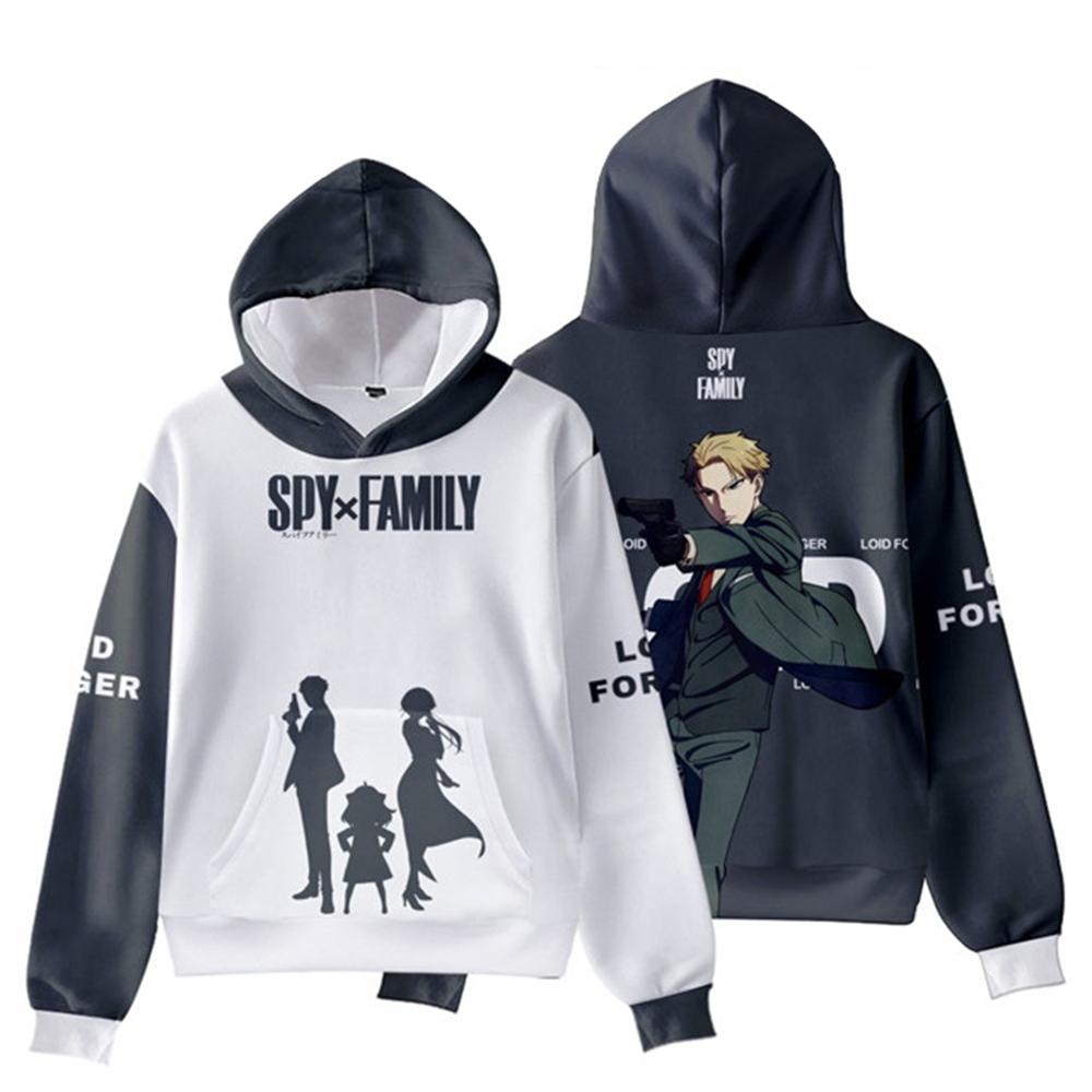 New Hoodies Anime SPY X FAMILY 3D Print Kawaii Girls Sweatshirts Boys Girls Hooded Kids Fashion Spring Fall Pullovers Hood Tops