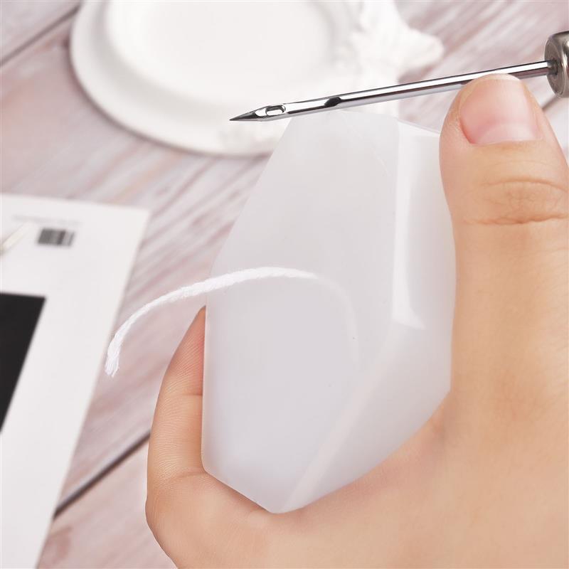 Круглый конус с отверстием для изготовления силиконовых форм своими руками, дырокол, ручная дрель, практичный гаджет, игла для пробивки фитиля свечи