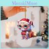 Accessory Car Acrylic Christmas Glasses Wearing Cat Pendant Decoration For
