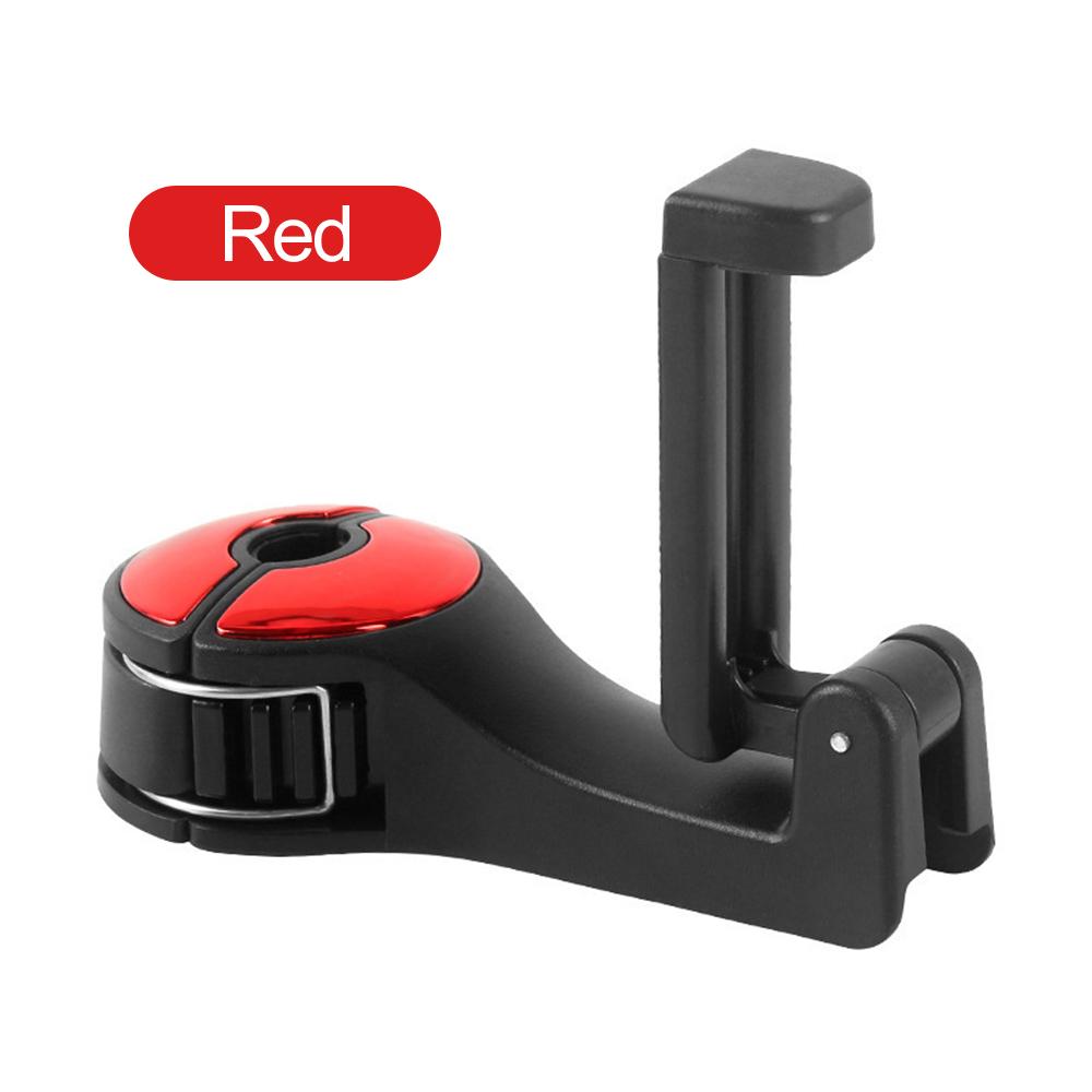 Подголовник автокресла, вешалка, органайзер для хранения, универсальный для сумки, пальто, универсальный автомобиль, черный цвет