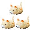 Electric Fake Rat Cat Toy Interactive Electronic Realistic Plush Mouse Toy Automatic Moving Kitten Self Play Exercise Toy for Indoor Cats