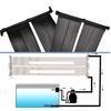 Chauffage solaire de piscine VIDAXL - Panneau 80x620 cm - Noir - Augmente la température de l'eau jusqu'à 10°C