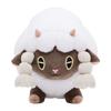 Центральная оригинальная пушистая круглая подушка Wooloo