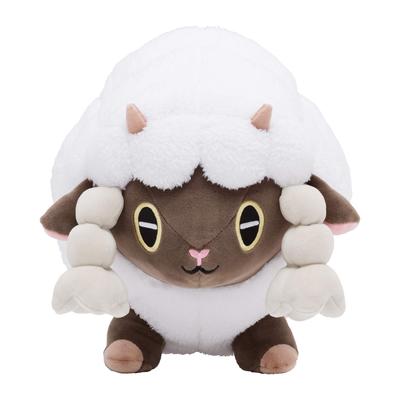 Центральная оригинальная пушистая круглая подушка Wooloo
