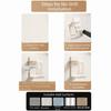 2 Pieces Wall Mounted Basin Storage Rack Punch-Free Wash Basin Holder Washbasin Organizer  Bathroom