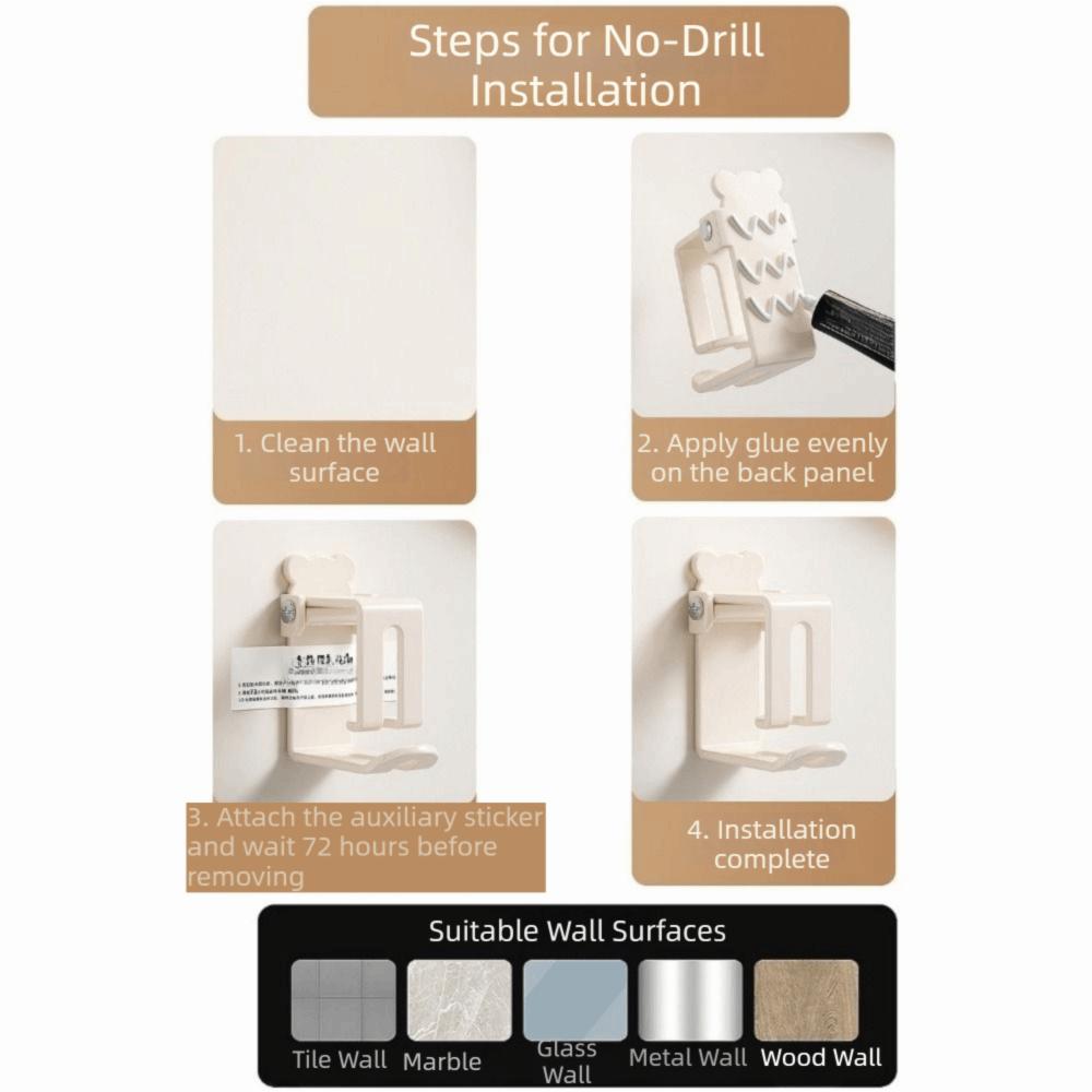 2 Pieces Wall Mounted Basin Storage Rack Punch-Free Wash Basin Holder Washbasin Organizer  Bathroom