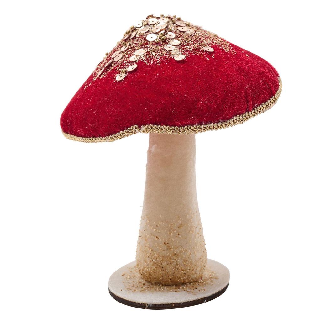 Red Velvet Mushroom 17cm
