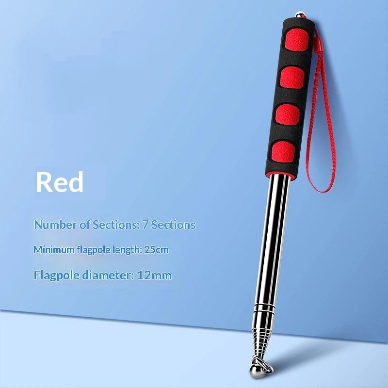 100-160cm Telescopic Rod Detection Hammer Thickened Telescopic Rod Hollowing Detection Hammer For House Decoration Inspection