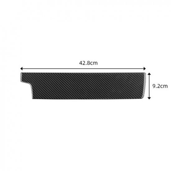 Carbon Fiber Co-pilot Dashboard Decorative Panel Cover For Toyota RAV4 2006-2012