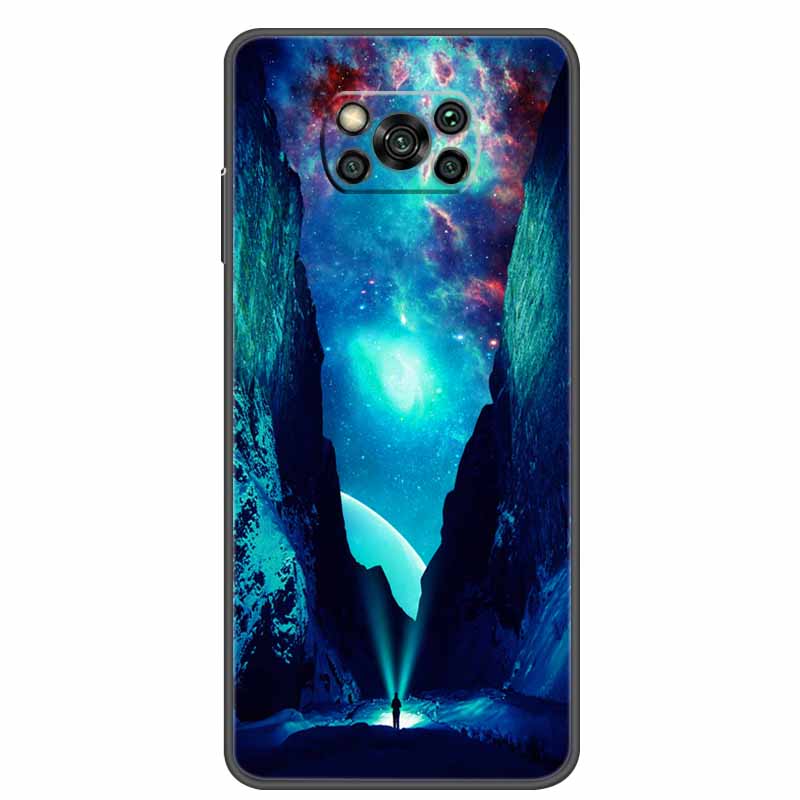 Чехол для Poco X3 Pro X3 NFC Модный Мягкий Силиконовый ТПУ Задняя Крышка Для Xiaomi Poco X3 NFC Чехол Ударопрочный Coque PocoX3 X 3 X3Pro