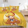 Sailor Moon Adventure Print 3Pcs Bedding Setduvet Cover With 2 Bedropillowcase Home Birthday Gift
