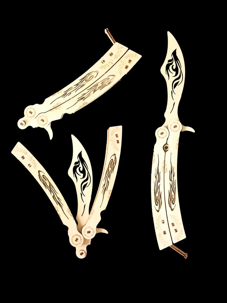 3D Деревянные Пазлы Модель Огненного Феникса Нож-бабочка Наборы Катапульта Сабля 3D Стерео Сделай Сам Ручная работа Подарок на День рождения для мальчиков, Возраст 14+