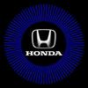 For Honda Ac2Pcs LED Car Door Welcome Light Projector Ghost Shadow Courtesy Lamp for Honda Accord Elysion CR-Z Odyssey SPIRIOR Accessories