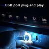 Portable Car Usb Ambient Light Mini Led Decorative Atmosphere Lamps For Auto Interior Environment Light Computer Light Plug Play
