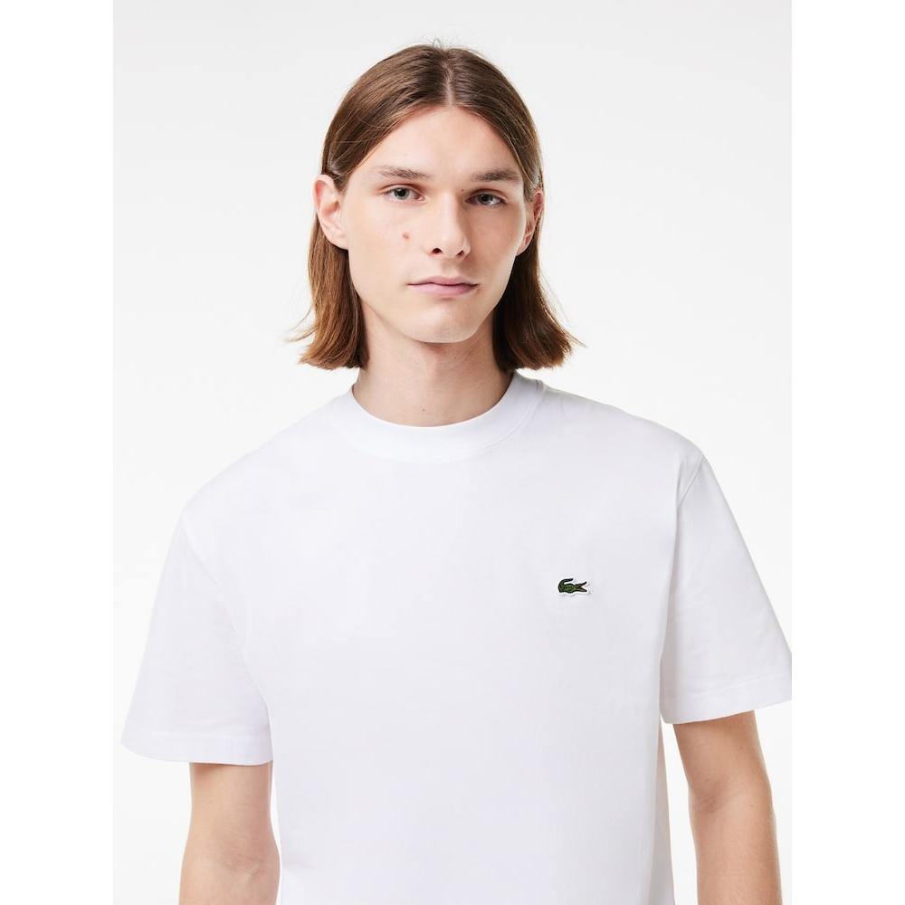 Lacoste Мужская классическая футболка с круглым вырезом TH7318 54g 001 q2nTH7318 54g001
