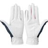 MIZUNO Golf Double 2024 5MJWB451 Gloves, Grip, Model, Women's, Pair, Navy, 18cm,
