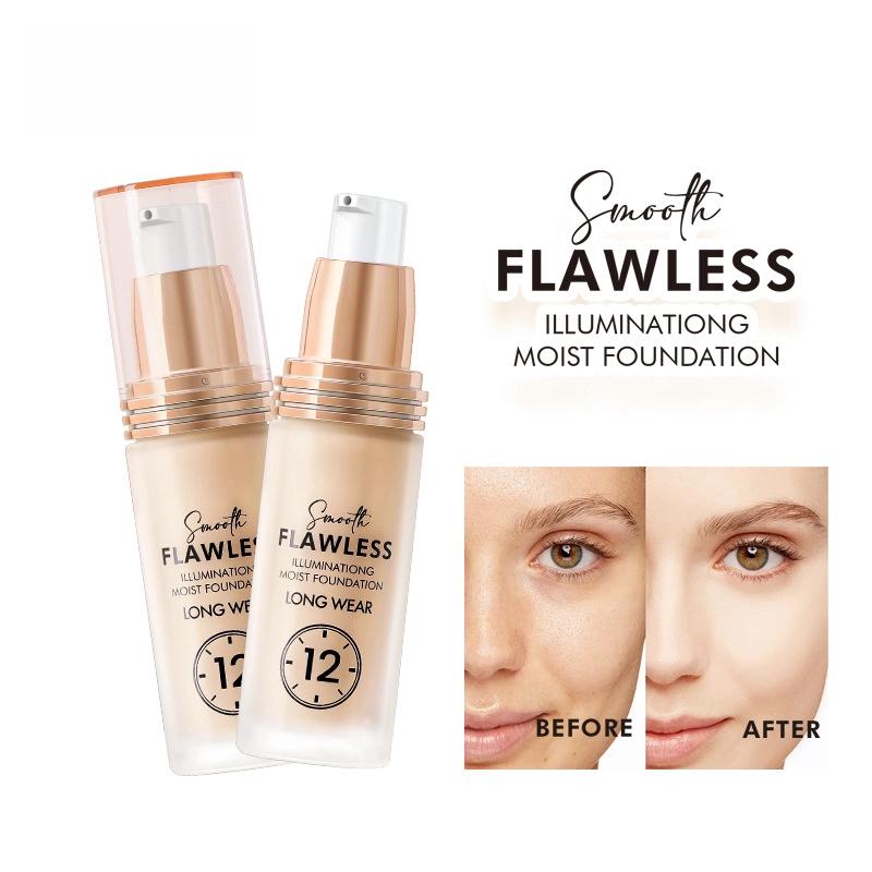 Тональный крем Жидкий консилер Стойкий Без макияжа Матовый Увлажняющий Осветляющий Крем-основа Увлажняющий