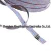 Extra Soft 28AWG Ribbon Cable, Orange/White, Double-Sided Blue/White, 16P-34P