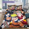Naruto Konoha Bedding Set, 1 Duvet Cover & 2 Pillowcases, Home Decor, Perfect Gift for Naruto Fans