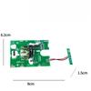 1pc Lithium Battery Protection Board  With LED Light Indicator Power Tools Replacement Electric Drill Protection Board Parts