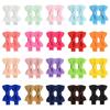 20Pcs/lot Ribbon Mini Hair Bows Clips for Baby Girls Toddlers Kids Hairpins Headwear Children Hair Accessories