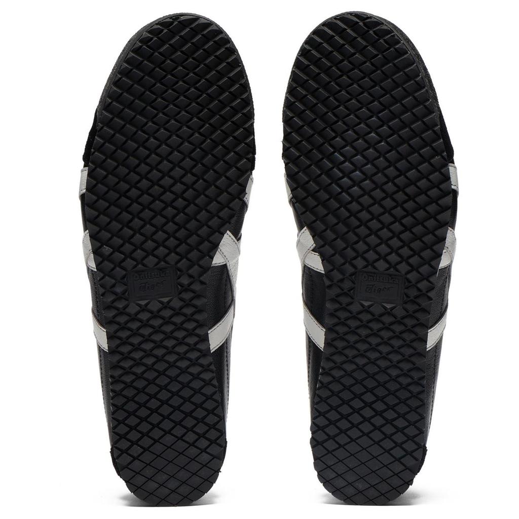 ONITSUKA TIGER Mexico 66 Nm Удобные Универсальные Нескользящие Износостойкие Низкие Повседневные Кроссовки Унисекс Черные Белые 1183C319-002