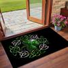 Anti‑Slip Crystal Velvet Floor Rug, Celtic FC Design Carpet for Indoor Living Bedroom Home Decoration
