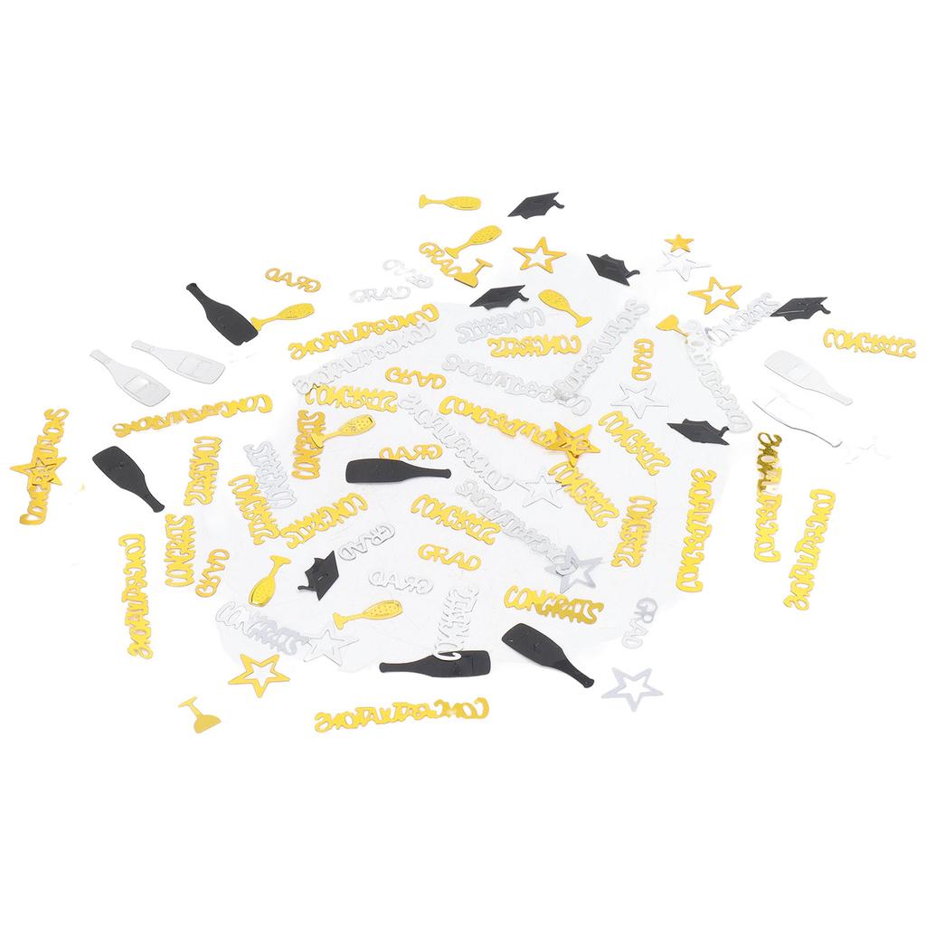Graduation Table Confetti High Gloss Good Decoration 100g Party Decorations for School Party Gift Wrapping