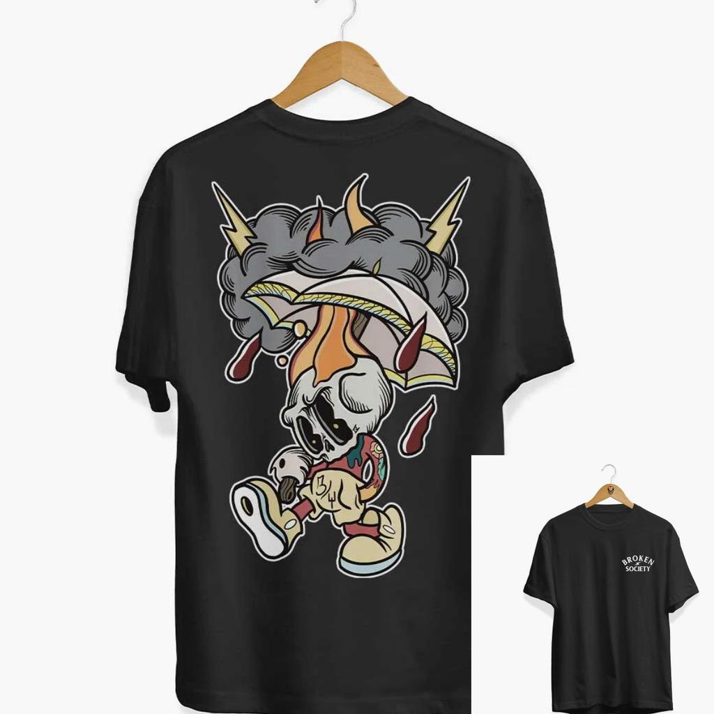 Creeping Death Collaboration Tattoo Art Retro Style Casual TShirt Unisexs and Womens Luxury Brand Top 2026 New