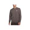 Nike Sportswear Club Fleece Warm-Up Pullover Sweatshirt Men Tops Deep-Brown BV2663-004