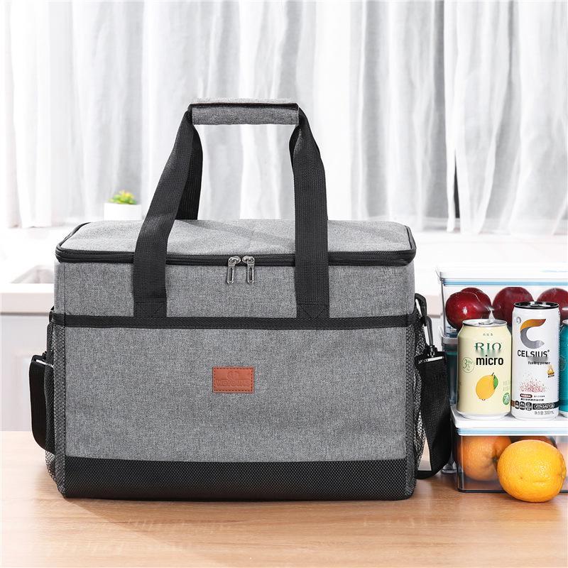 Large Waterproof Insulated Picnic and Lunch Bag with Ice Pack