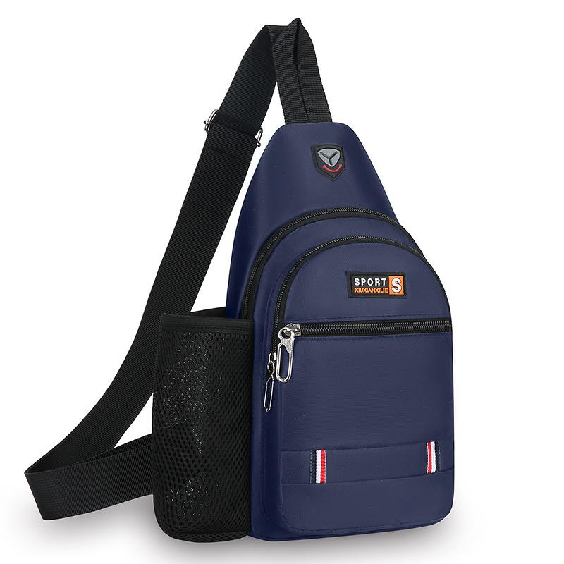 Нагрудная сумка для мужчин, деловая, для поездок на работу, большая вместительная сумка через плечо, многофункциональная спортивная сумка через плечо