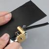 1PC Ring Type Strip Cutter Leather Shoulder Strap Leather Rope Cutter Handheld Portable Strip Cutter Manual Leather Art Tool