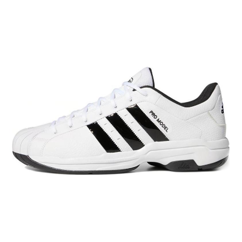 adidas Кроссовки Pro Model 2G Low Белые Черные FX4981